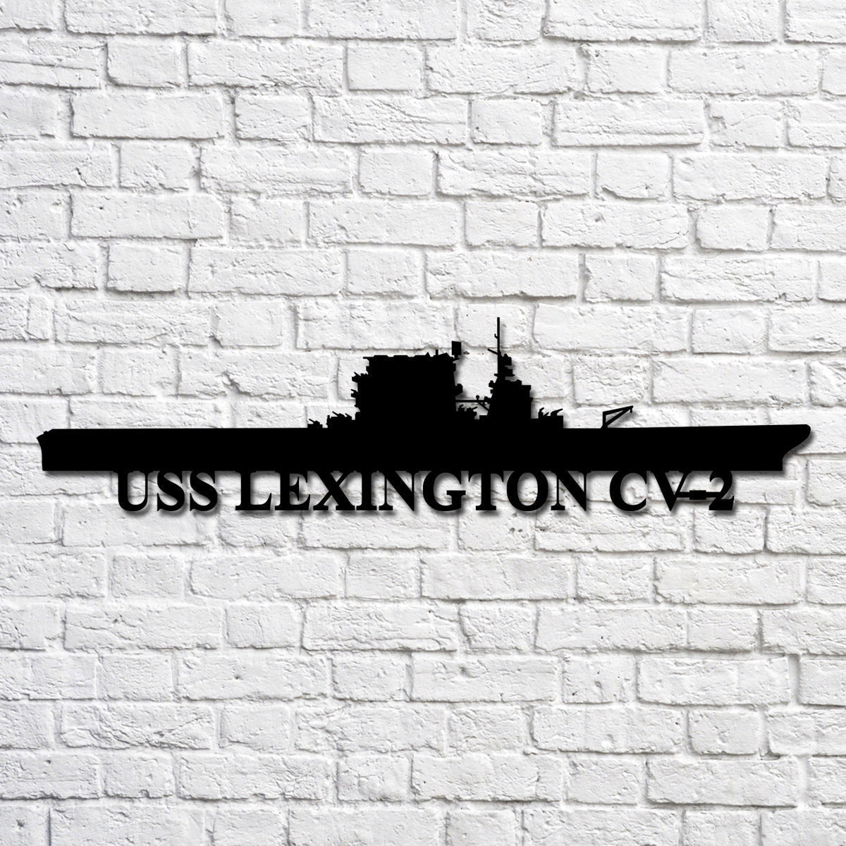 Uss Lexington Cv2 Navy Ship Metal Art, Custom Us Navy Ship Cut Metal Sign, Gift For Navy Veteran, Navy Ships Silhouette Metal Art, Navy Home Decor Laser Cut Metal Signs Custom Gift Ideas