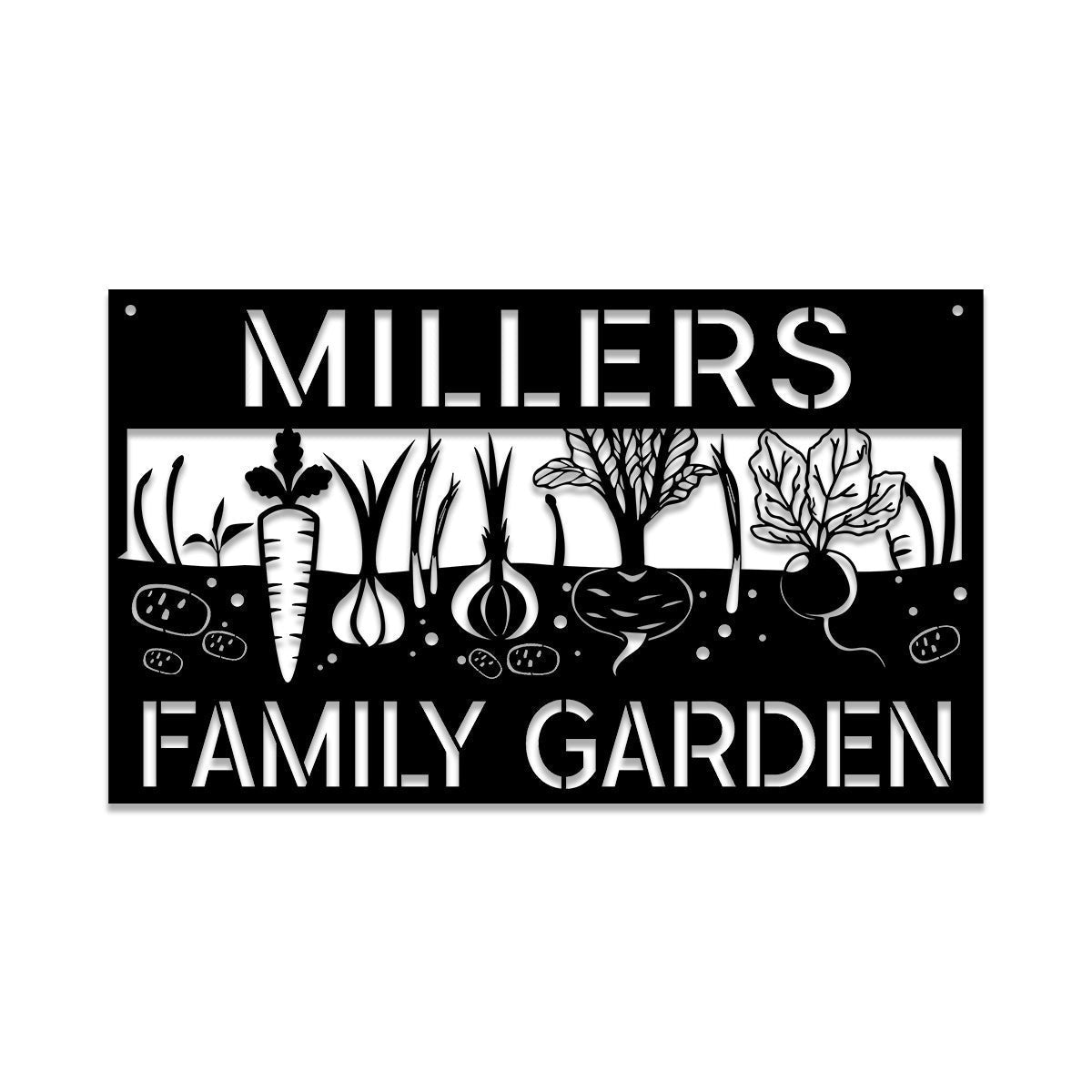 Metal Garden Sign, Custom Garden Stake, Home Decor, Gift For Her, Gardening Lovers, Metal Laser Cut Metal Signs Custom Gift Ideas