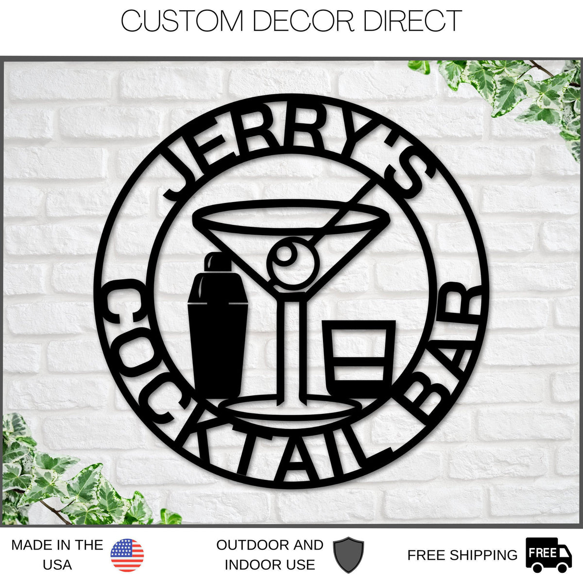 Mothers Day Gift, Personalized Mothers Day Gift, Gift For Mom, Cocktail Bar, Personalized Bar Sign, Bar Signs, Personalized Signs, Bar Decor Laser Cut Metal Signs Custom Gift Ideas