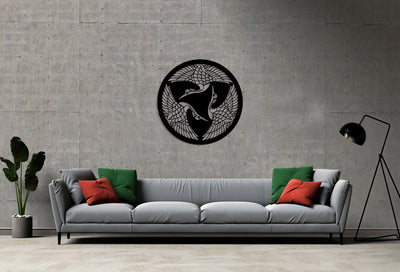 Birds, Metal Wall Decor, Metal Wall Art, Housewarming Gift, Home Decor, Office Decor, Interior Design, Metal Laser Cut Metal Signs Custom Gift Ideas