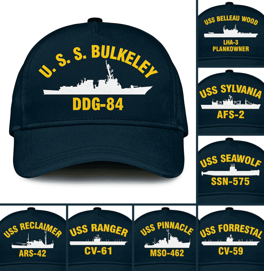 Personalized Embroidered US Navy Ships Baseball Cap Custom Fit Classic Ball Caps USS Nimitz Hat Veteran Retired Fathers Day Gift Idea Best Veteran