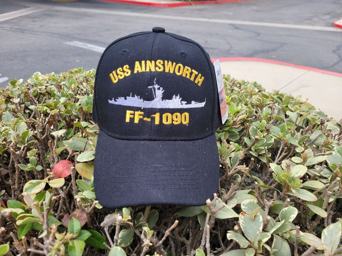 Personal US Ship & Veteran Name Embroidered Us Navy Ships Classic Baseball Cap