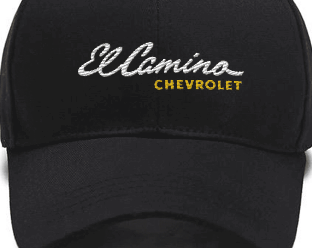 El Camino Car Embroidered hats Custom Embroidered Hats
