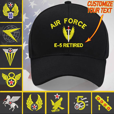 Custom US Air Force Embroidered Hats Custom Custom Embroidered Hats Embroied Cap