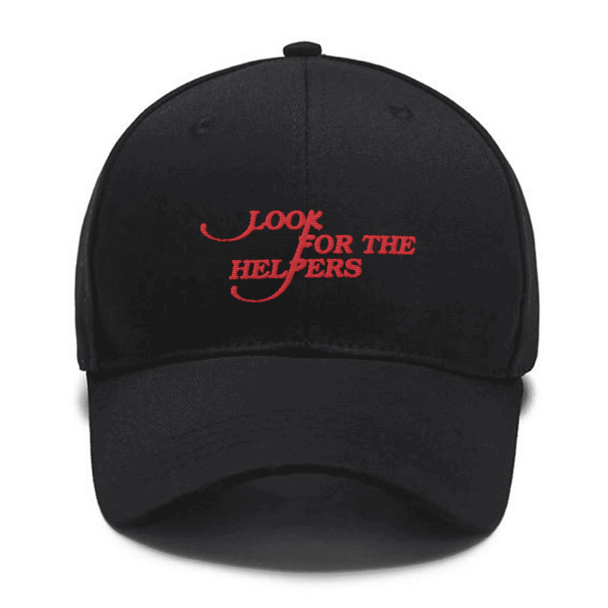 Mister Rogers Look For The Helpers Embroidered hat, birthday gift, gift for dad, gift for mom, gift for her Custom Embroidered Hats