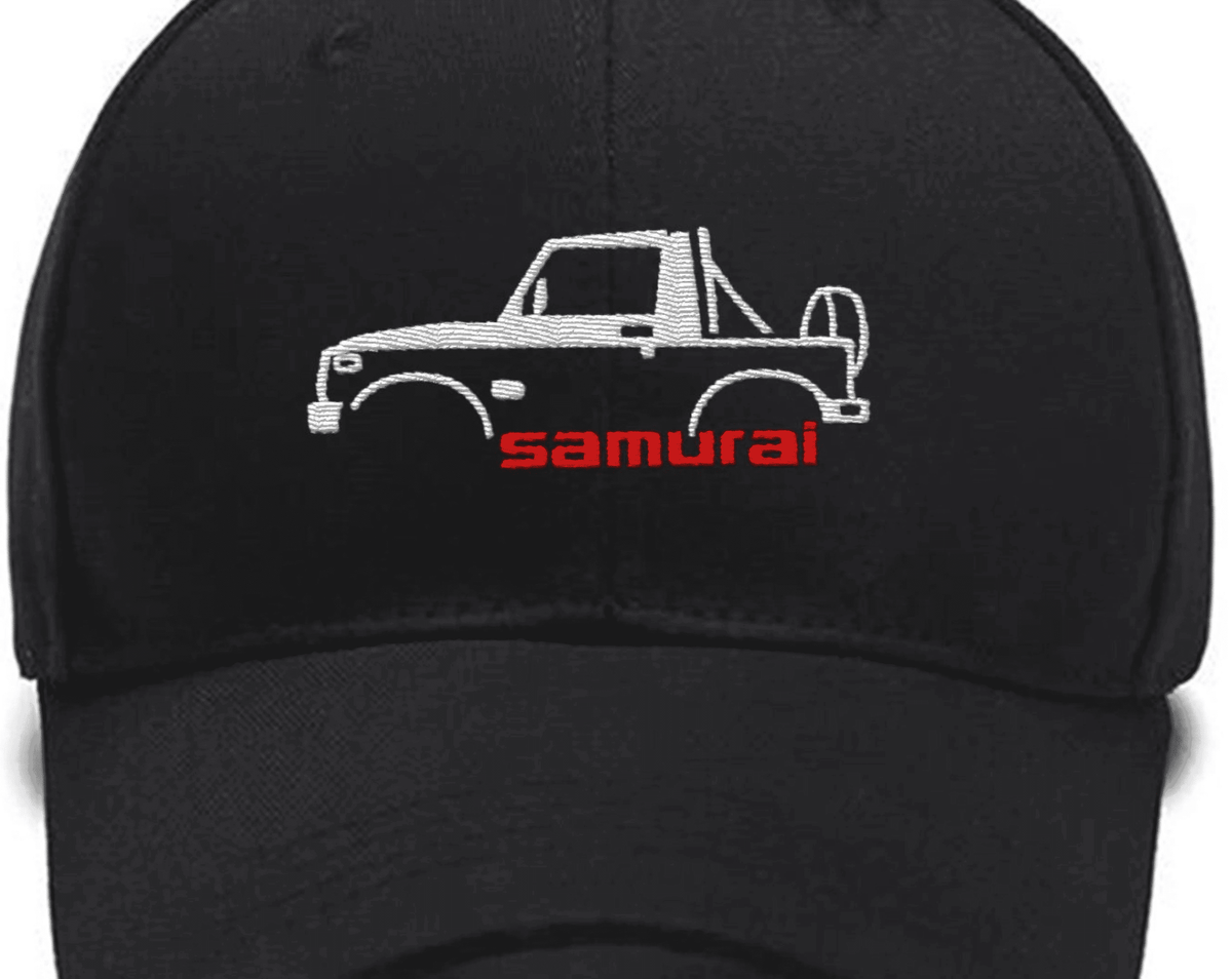 Samurai 1990-1998 Car Embroidered Hats Custom Embroidered Hats