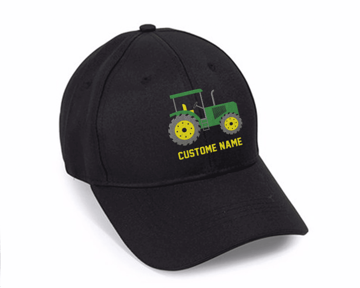 Farm Tractor Agricultural Machinery Industrial Machines Collection Embroidered Hats Custom embroidered Hat Custom name Custom Embroidered Hats