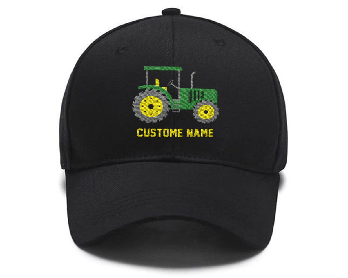Farm Tractor Agricultural Machinery Industrial Machines Collection Embroidered Hats Custom embroidered Hat Custom name Custom Embroidered Hats