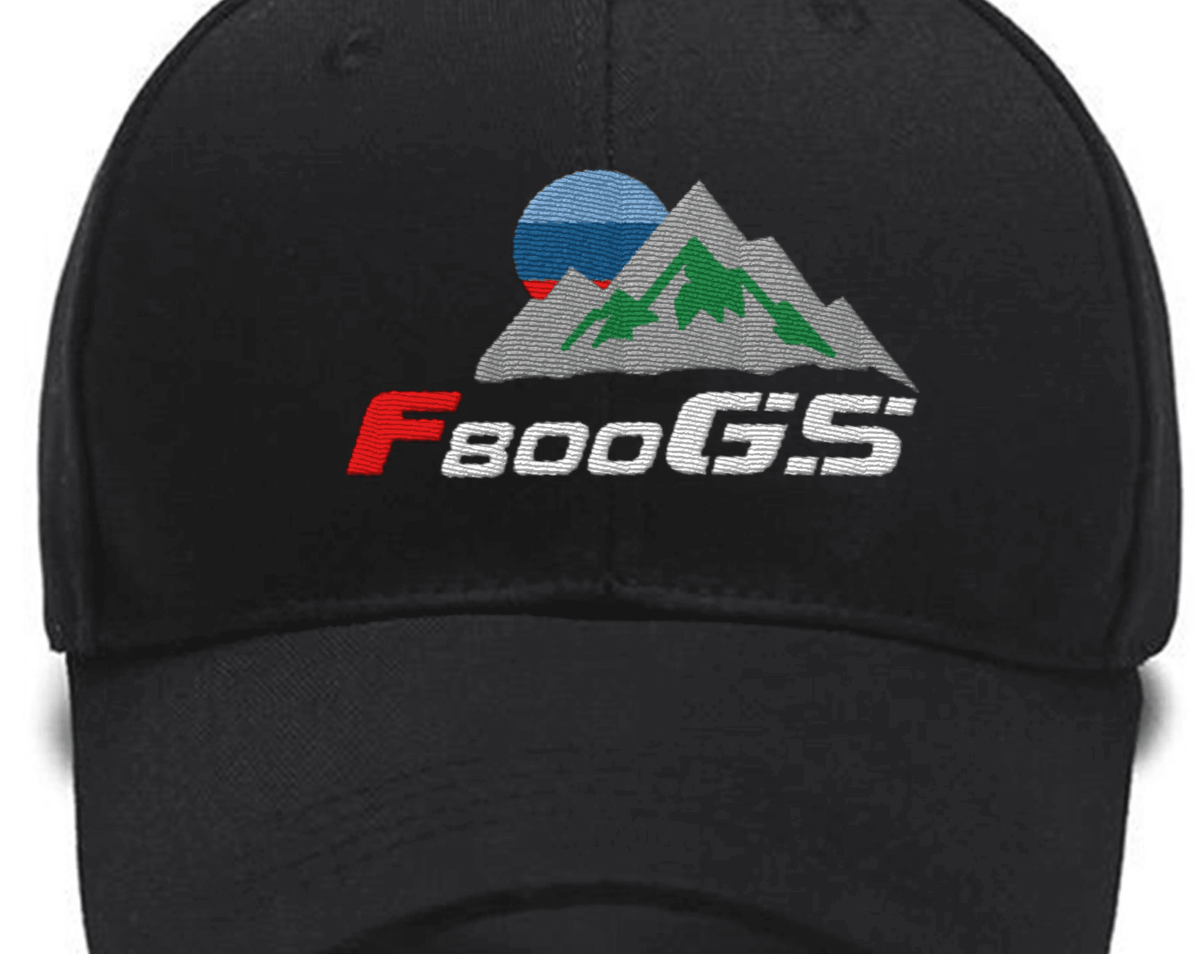 F800 GS Engine Embroidered Hats Custom Embroidered Hats