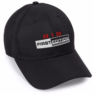 R18 First Edition Embroidered hat Custom Embroidered Hats