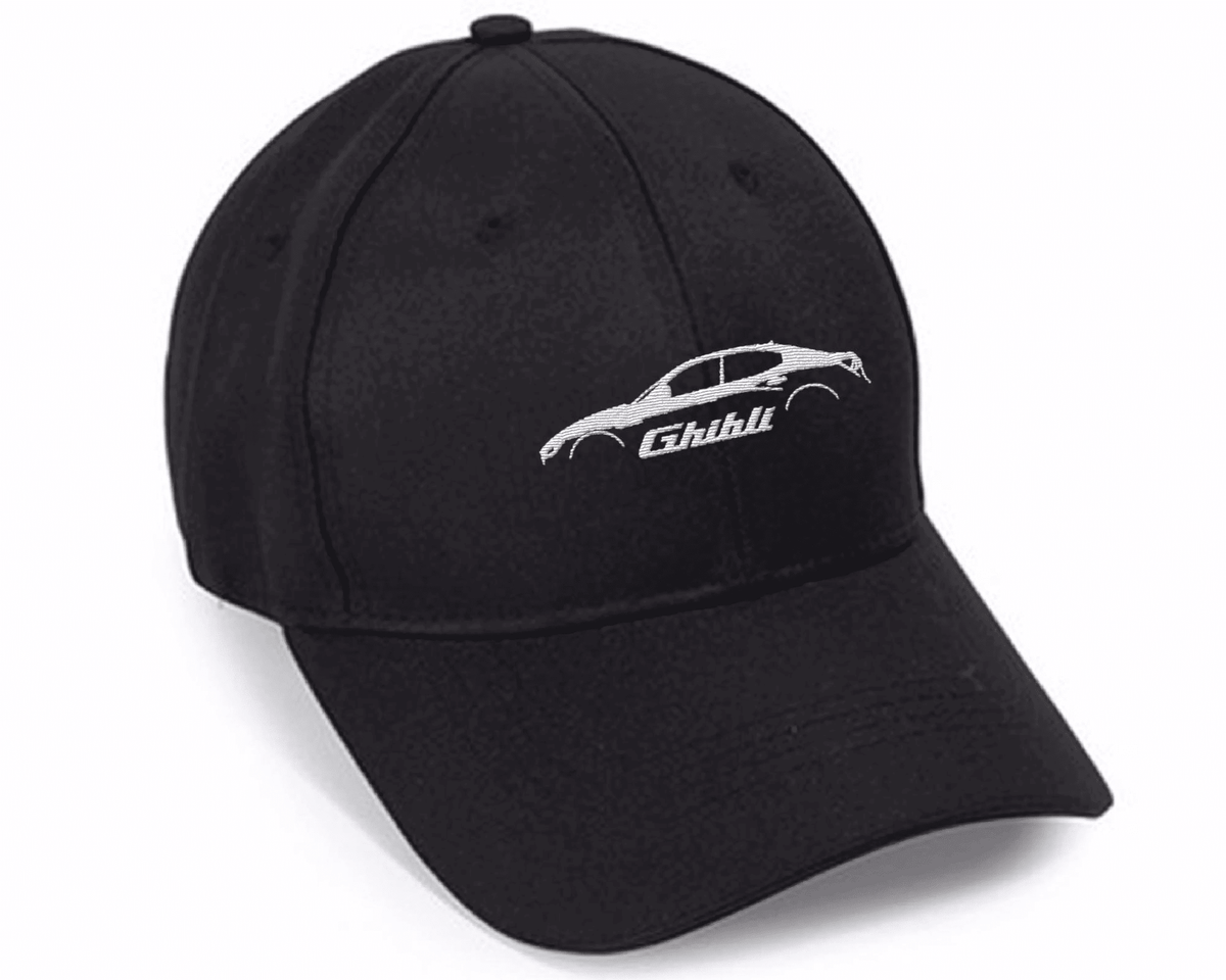 Maserati Ghibli S Embroidered Hat Custom Embroidered Hats