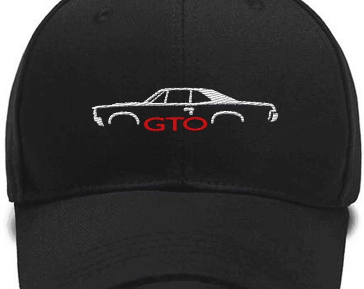 GTO- 1965-1967 car Embroidered Hats Custom Embroidered Hats