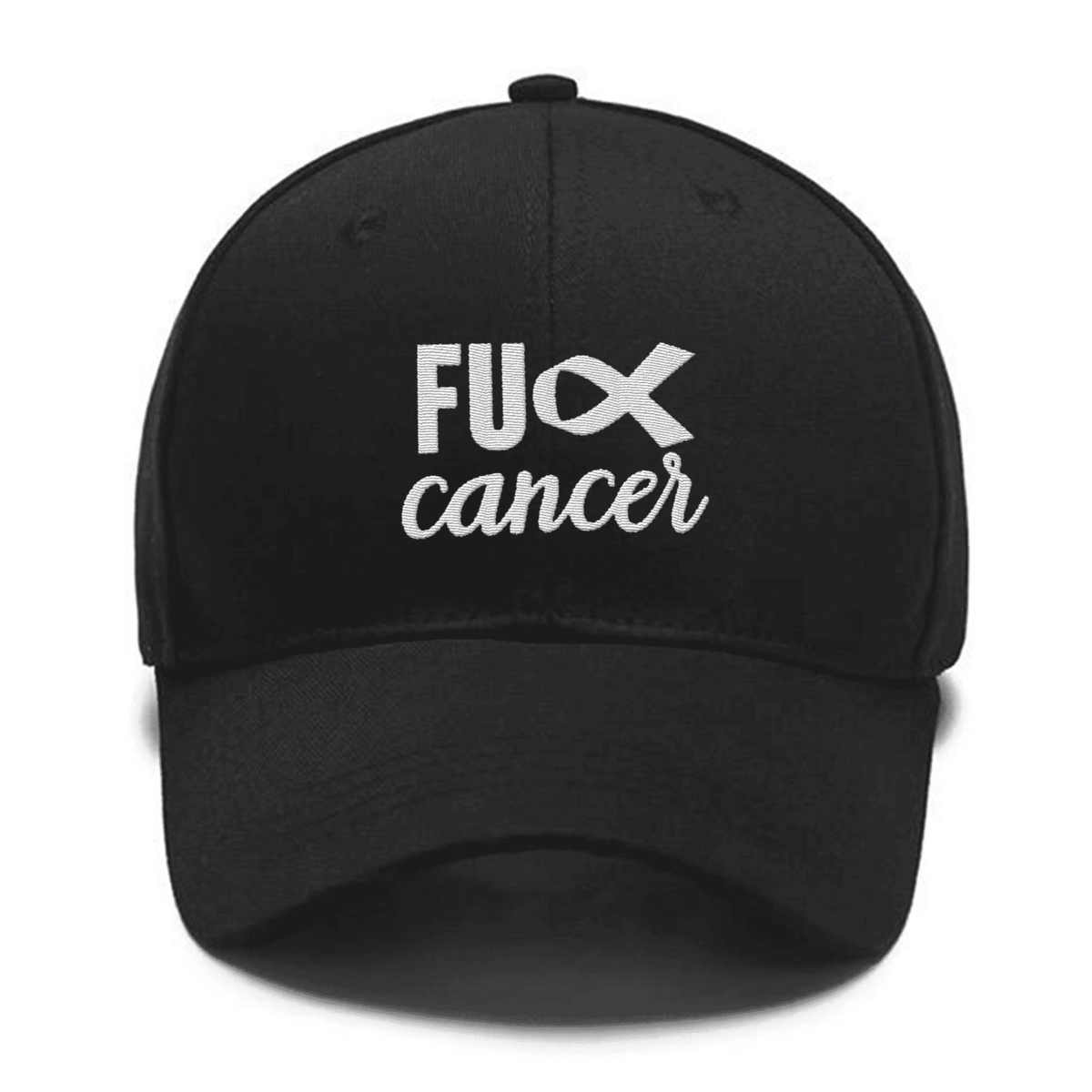 Fck Cancer embroidered hats, birthday gift, gift for dad, gift for mom Custom Embroidered Hats