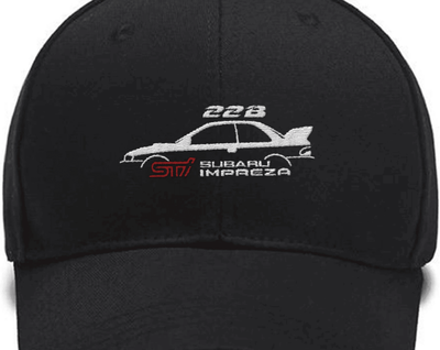 Impreza 22B STi Embroidered Hats Custom Embroidered Hats