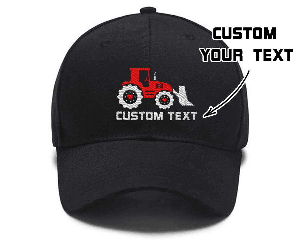 Farm Tractor Agricultural Machinery Collection Embroidered Hats Custom embroidered Hat Custom name Custom Embroidered Hats
