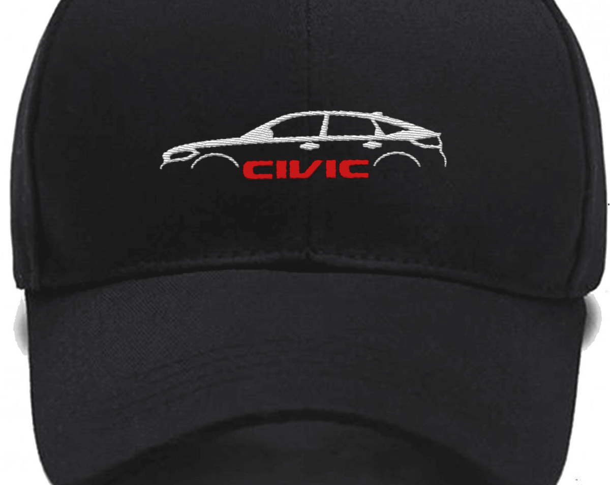 Civic Hatchback Hybrid (FL) Embroidered Hats Custom Embroidered Hats