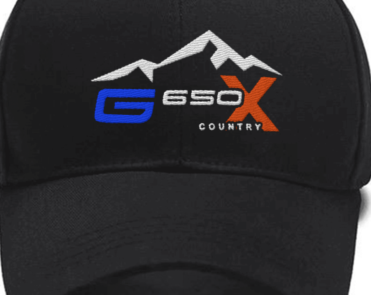 G650X Country Xmoto Xchallenge Embroidered hat Custom Embroidered Hats
