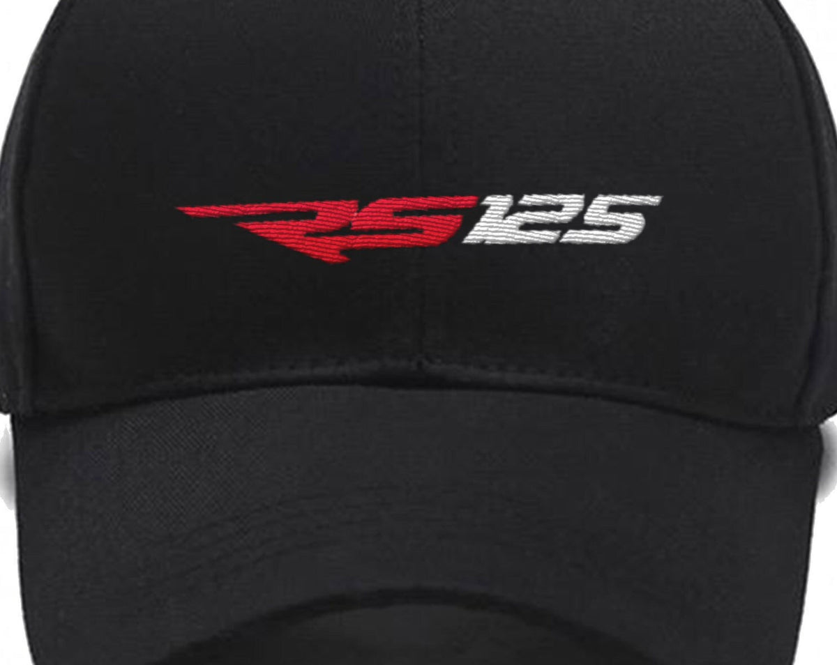 Has RS125 Engine Embroidered Custom Embroidered Hats
