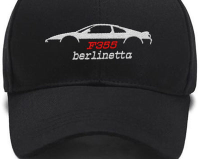 F355 Berlinetta- Embroidered Hats Custom Embroidered Hats