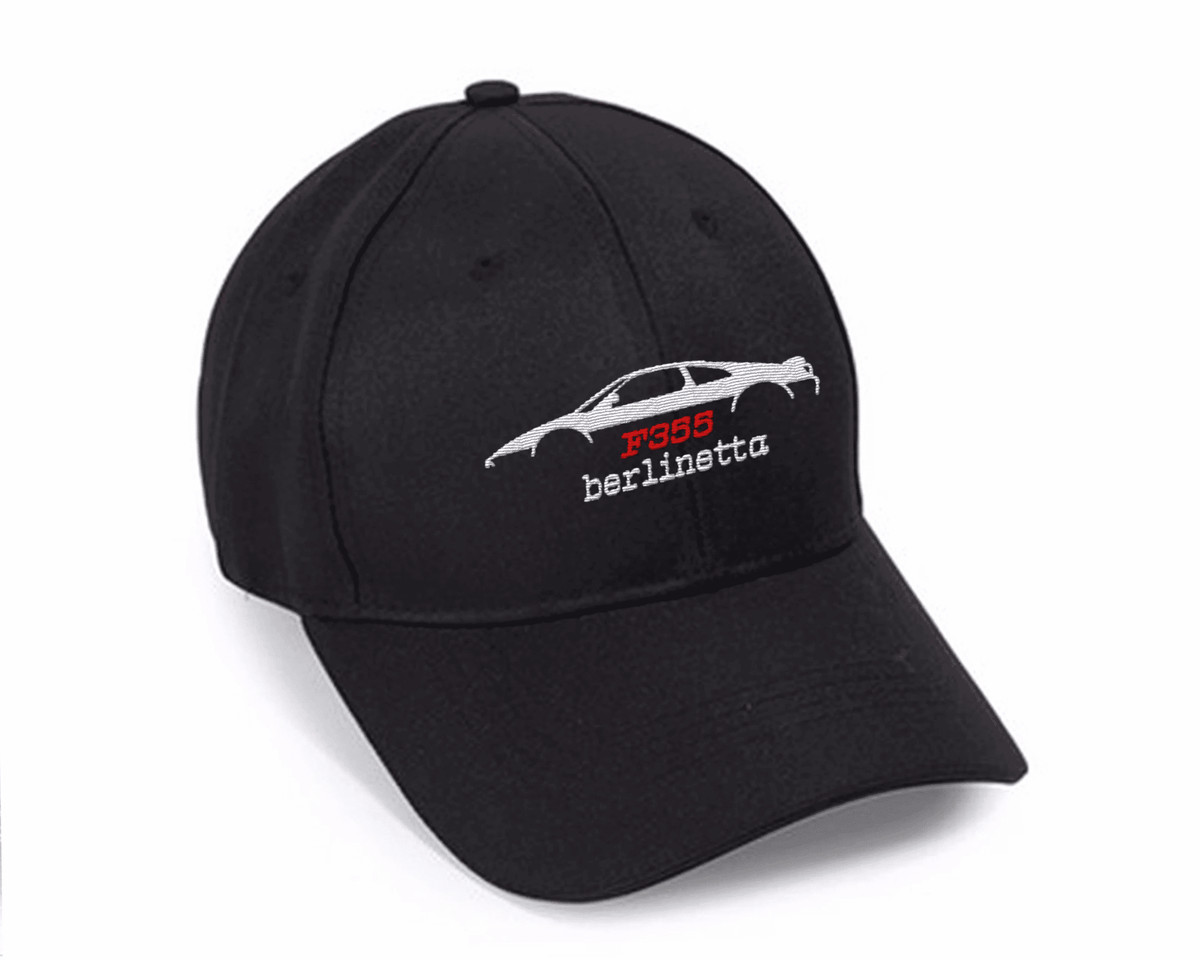 F355 Berlinetta- Embroidered Hats Custom Embroidered Hats