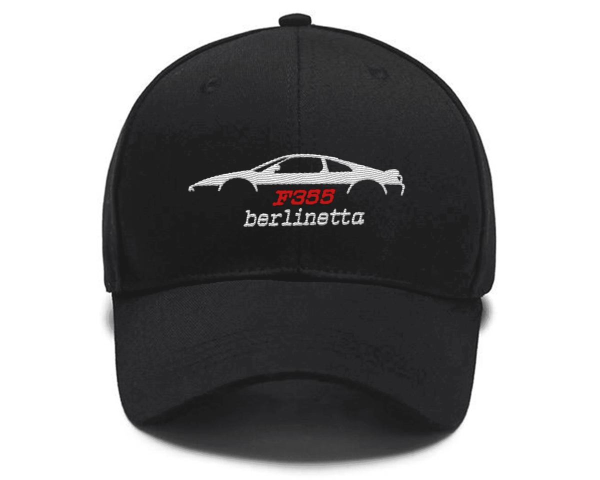 F355 Berlinetta- Embroidered Hats Custom Embroidered Hats