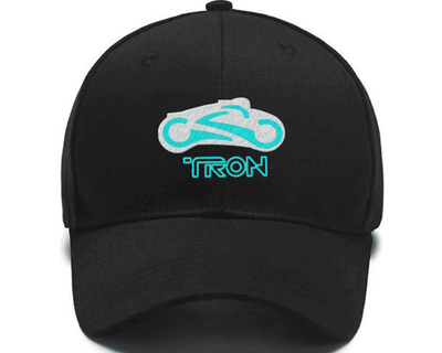 Embroidered Tron Light Cycle Hat Custom Embroidered Hats