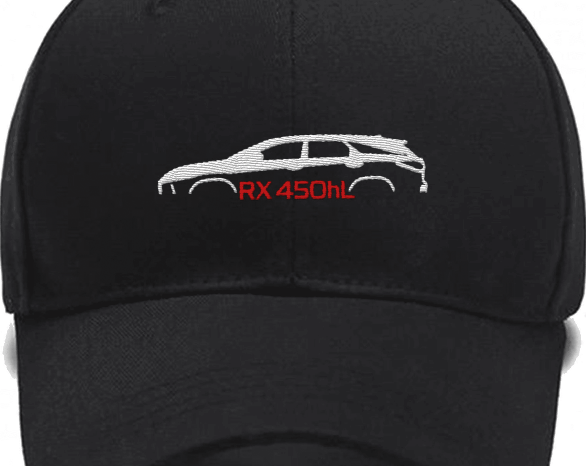 RX 450hL (AL20) RX 400h Car Embroidered Hats Custom embroidered Hat Custom name Custom Embroidered Hats