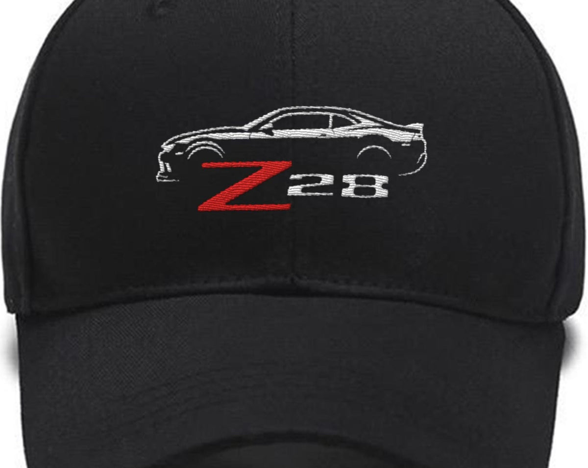 camaro z28- Camaro z28 1970 Car Embroidered Hats Custom Embroidered Hats
