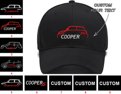 Mini Clubman Mini Cooper Mini Cooper S Cooper S Roadster Mini Countryman Collection Embroidered Hats Custom Embroidered Hats