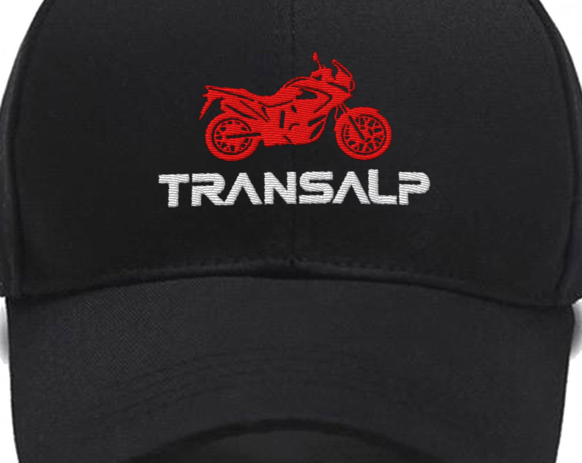 Transalp Motorcycle Embroidered hat Custom Embroidered Hats