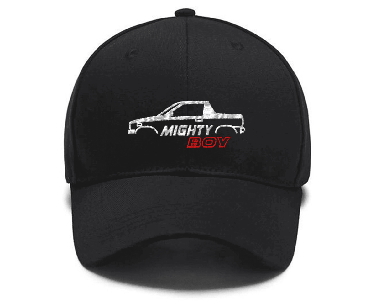 Mighty Boy (1983 - 1988) Car Embroidered Hats Custom Embroidered Hats