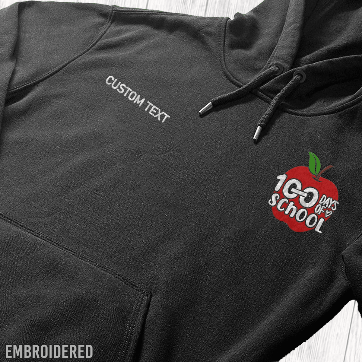 Embroidered 100 Days Of School Polo,back To School, teacher school, kid's Custom Embroidered Hats