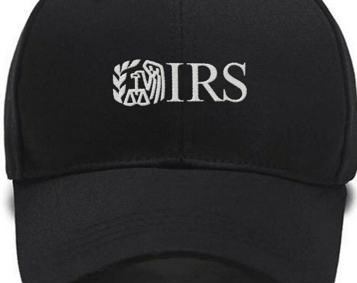 Internal Revenue Service IRS embroidered hats, birthday gift, gift for dad, gift for mom, summer hat, gift for her Custom Embroidered Hats