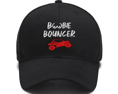Pink boobie bouncer has Custom Embroidered Hats