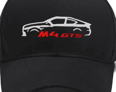 M4 GTS (F82) car Embroidered Hats Custom Embroidered Hats