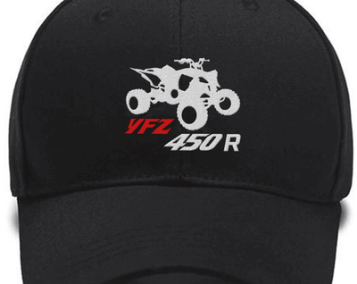 YFZ 450R Engine Embroidered Hats Custom Embroidered Hats