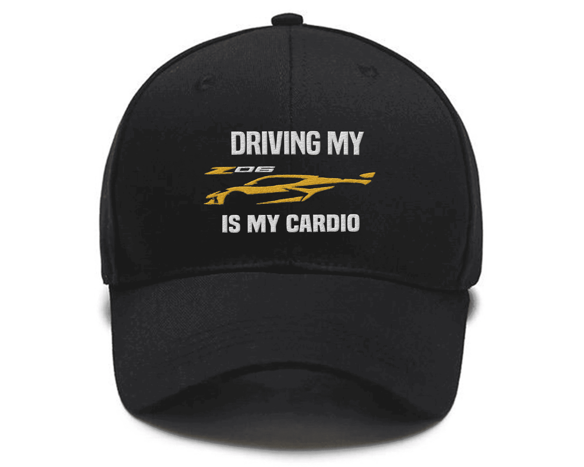 For Chevrolet Corvette C8 Z06 Driving my is my radio Fans Embroidered hat Custom Embroidered Hats