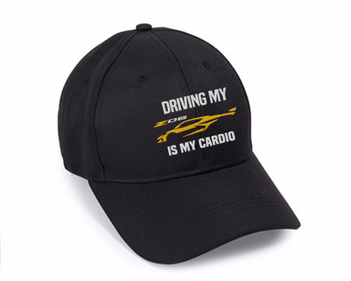 For Chevrolet Corvette C8 Z06 Driving my is my radio Fans Embroidered hat Custom Embroidered Hats