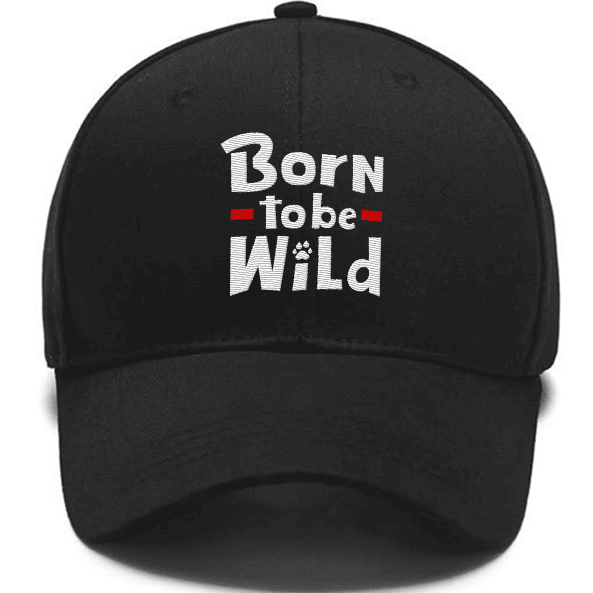 Born To Be Wild embroidered hats Custom Embroidered Hats