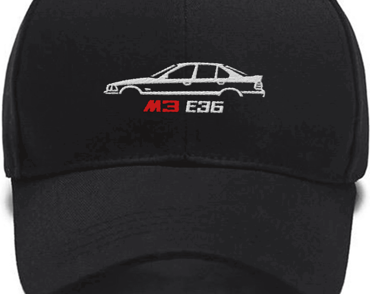 M3 (E36) 1994 1999-M3 Couple (E36) 1992 1999-M3 Convertible (E36) 1994 1999-M3 Couple (E46) 2000 2007-M3 CSL-M3 Convertible (E46) Embroidered Hats Custom Embroidered Hats