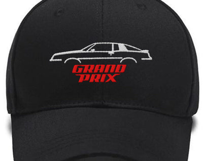 1986 GRAND PRIX 2+2 Car Embroidered Hats Custom Embroidered Hats