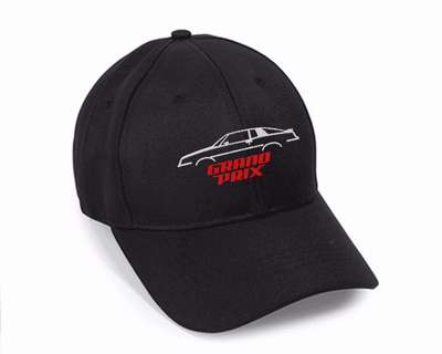 1986 GRAND PRIX 2+2 Car Embroidered Hats Custom Embroidered Hats