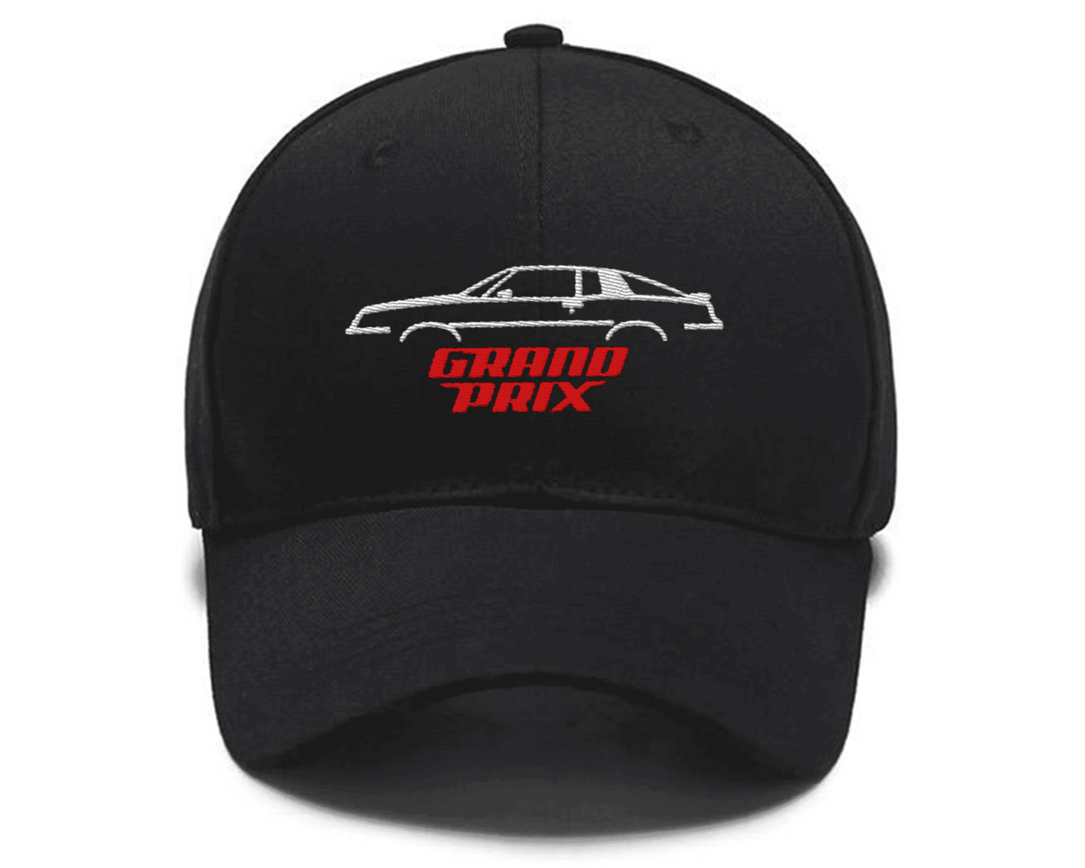 1986 GRAND PRIX 2+2 Car Embroidered Hats Custom Embroidered Hats