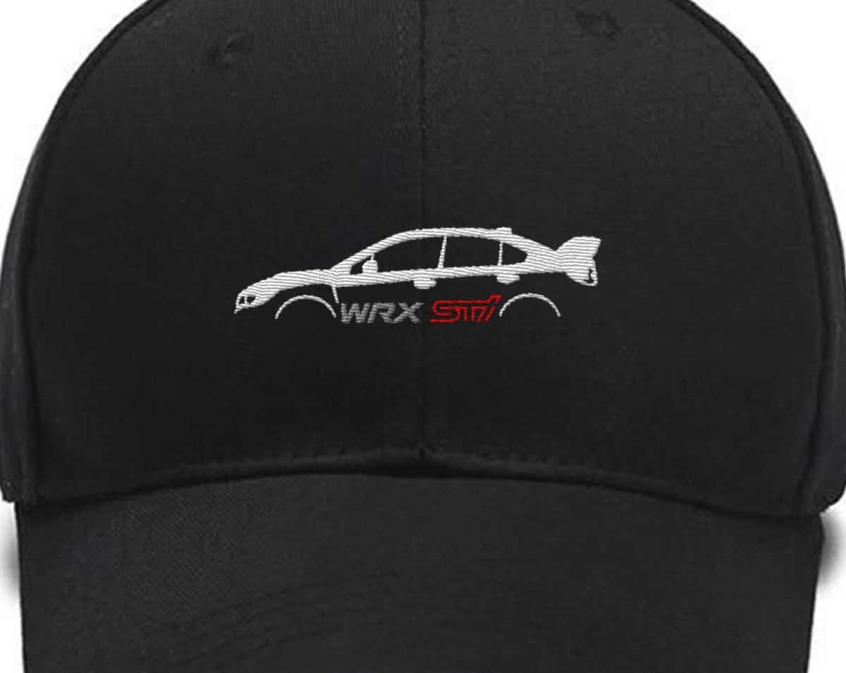WRX STI VA Car Embroidered Hats Custom Embroidered Hats