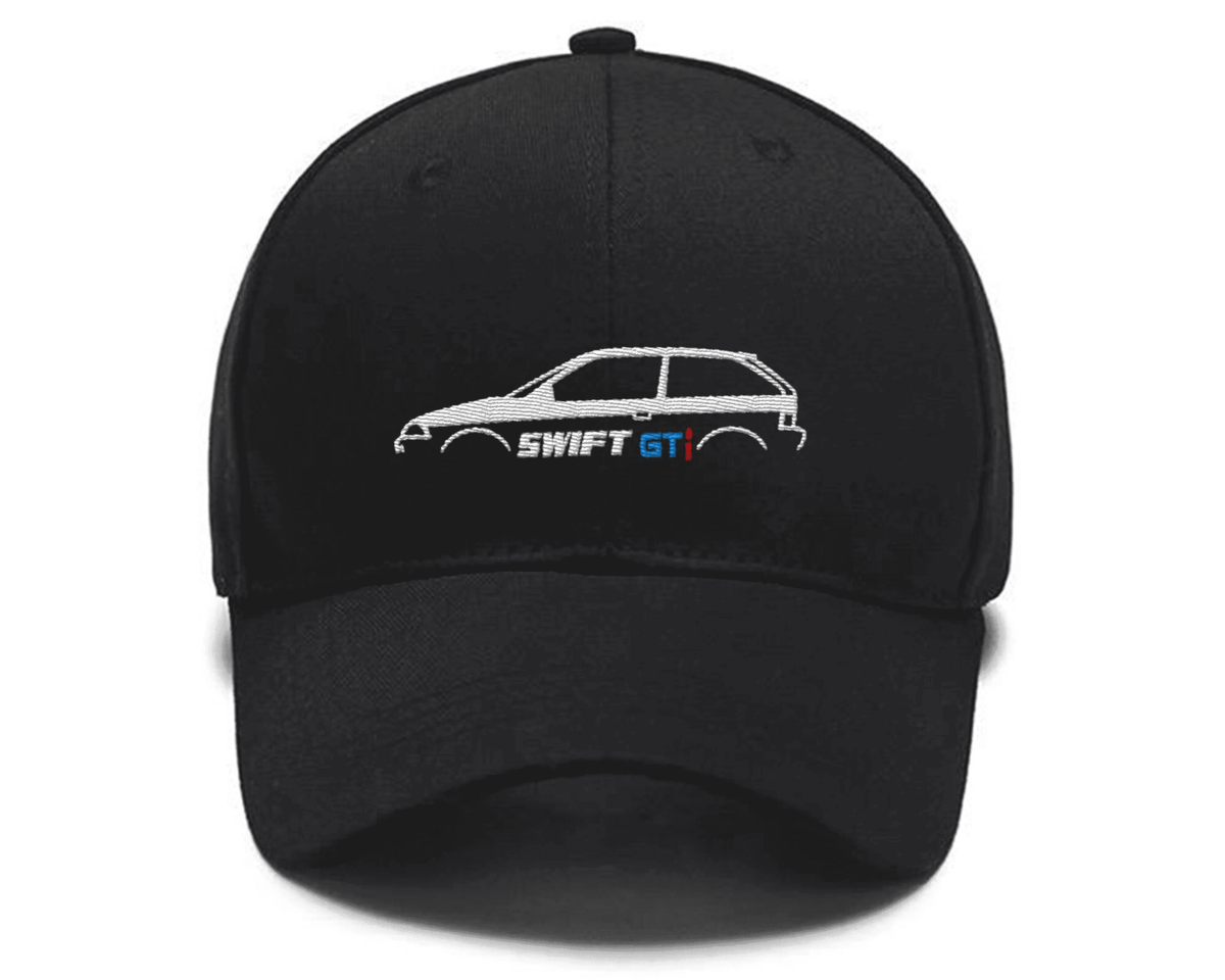 Swift GTi (1986-1988) - Swift Sport (2005-2011) Car Embroidered Hats Custom Embroidered Hats