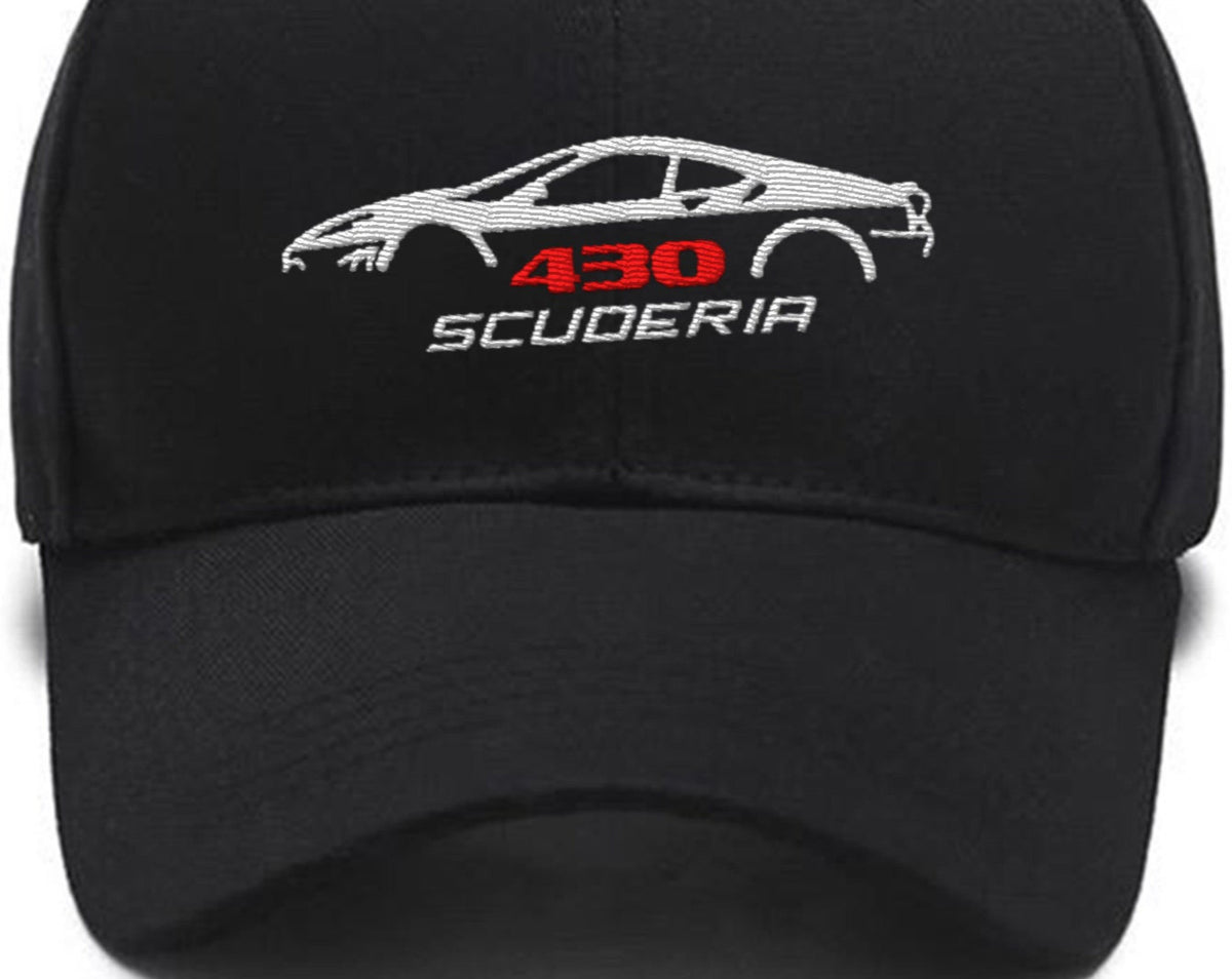For F430 Scuderia- 2007-2009- Embroidered Hats Custom Embroidered Hats