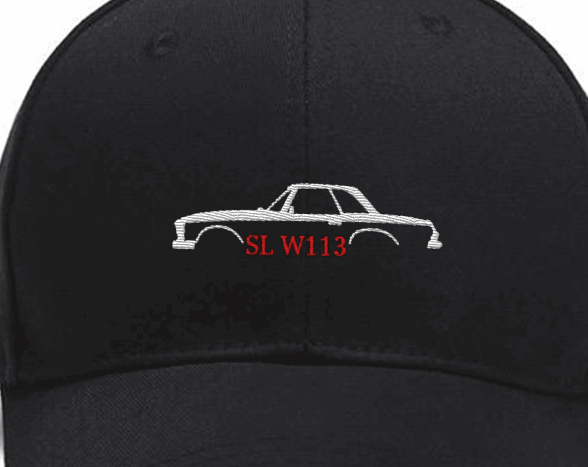 SL W113 Car Embroidered has gift for fans and lovers Custom Embroidered Hats