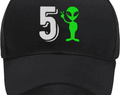 Area 51 alien embroidered hat, zodiac hat, birthday gift, gift for dad, gift for mom, summer hat, gift for her Custom Embroidered Hats