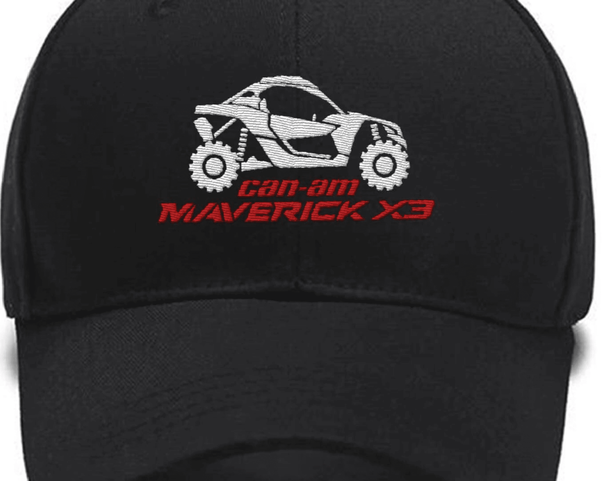 Maverick x3 Embroidered Hat Custom Embroidered Hats
