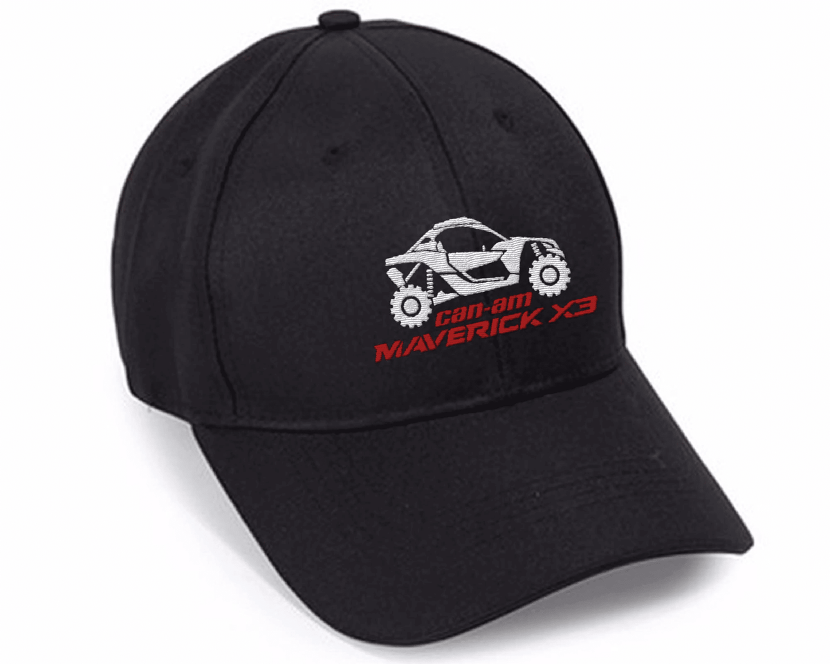 Maverick x3 Embroidered Hat Custom Embroidered Hats